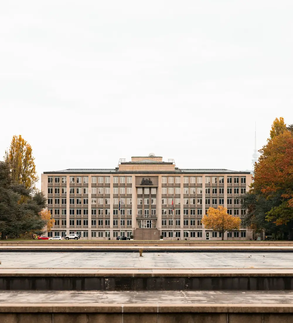 A government building in Canberra